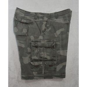 PLUGG‎ Camouflage Cargo Shorts 100% Cotton Mens 42